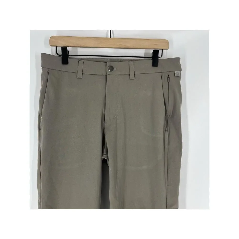 Lululemon Pants 32x26 Mens Gray ABC Commission Slim Fit Travel Career Chino